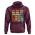 Funny Dada Daddy Dad Bruh Hoodie Fathers Day Vintage Stripes