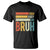 Funny Dada Daddy Dad Bruh T Shirt Fathers Day Vintage Stripes