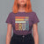 Funny Dada Daddy Dad Bruh T Shirt For Women Fathers Day Vintage Stripes