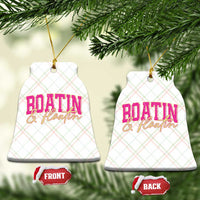 Funny Boating And Floatin Ceramic Ornament Summer Vacation Boat Lake Life - Wonder Print Shop
