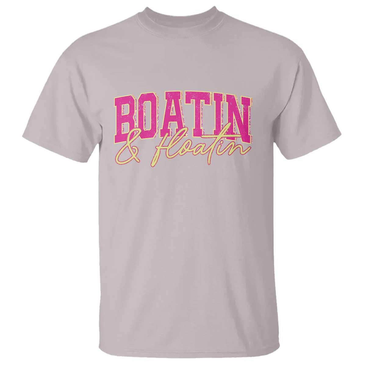 Funny Boating And Floatin T Shirt Summer Vacation Boat Lake Life - Wonder Print Shop