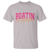 Funny Boating And Floatin T Shirt Summer Vacation Boat Lake Life - Wonder Print Shop