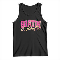 Funny Boating And Floatin Tank Top Summer Vacation Boat Lake Life - Wonder Print Shop