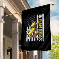 Funny Bananas Lover Baseball Vintage American Flag Garden Flag - Wonder Print Shop