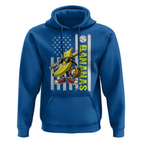 Funny Bananas Lover Baseball Vintage American Flag Hoodie - Wonder Print Shop