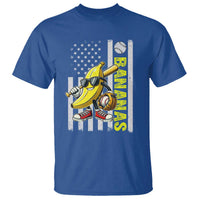 Funny Bananas Lover Baseball Vintage American Flag T Shirt - Wonder Print Shop