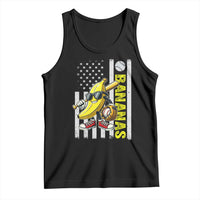 Funny Bananas Lover Baseball Vintage American Flag Tank Top - Wonder Print Shop