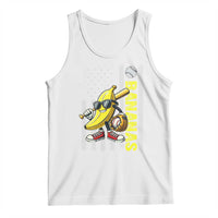 Funny Bananas Lover Baseball Vintage American Flag Tank Top - Wonder Print Shop