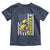 Funny Bananas Lover Baseball Vintage American Flag Toddler T Shirt - Wonder Print Shop