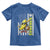 Funny Bananas Lover Baseball Vintage American Flag Toddler T Shirt - Wonder Print Shop
