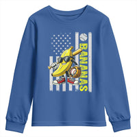 Funny Bananas Lover Baseball Vintage American Flag Youth Sweatshirt - Wonder Print Shop