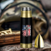One Nation Under God Bullet Tumbler 4th Of July Patriotic Christian Vintage Cross American Flag - Wonder Print Shop
