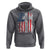 One Nation Under God Hoodie 4th Of July Patriotic Christian Vintage Cross American Flag - Wonder Print Shop