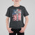 One Nation Under God T Shirt For Kid 4th Of July Patriotic Christian Vintage Cross American Flag - Wonder Print Shop