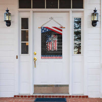 One Nation Under God Garden Flag 4th Of July Patriotic Christian Vintage Cross American Flag