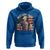 Funny George Washington Weightlifting History Buff Hoodie 4th of July Patriotic - Wonder Print Shop