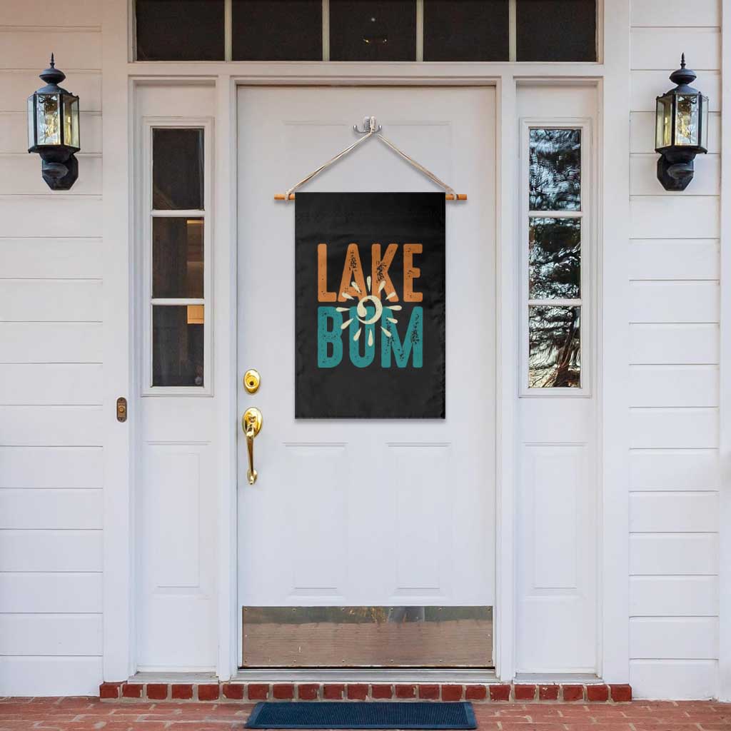 Funny Lake Bum Summer Vacation Garden Flag Lake Life Sun Light - Wonder Print Shop