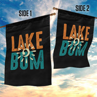 Funny Lake Bum Summer Vacation Garden Flag Lake Life Sun Light - Wonder Print Shop