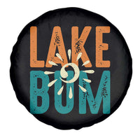 Funny Lake Bum Summer Vacation Spare Tire Cover Lake Life Sun Light - Wonder Print Shop