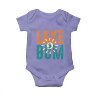 Funny Lake Bum Summer Vacation Baby Onesie Lake Life Sun Light - Wonder Print Shop