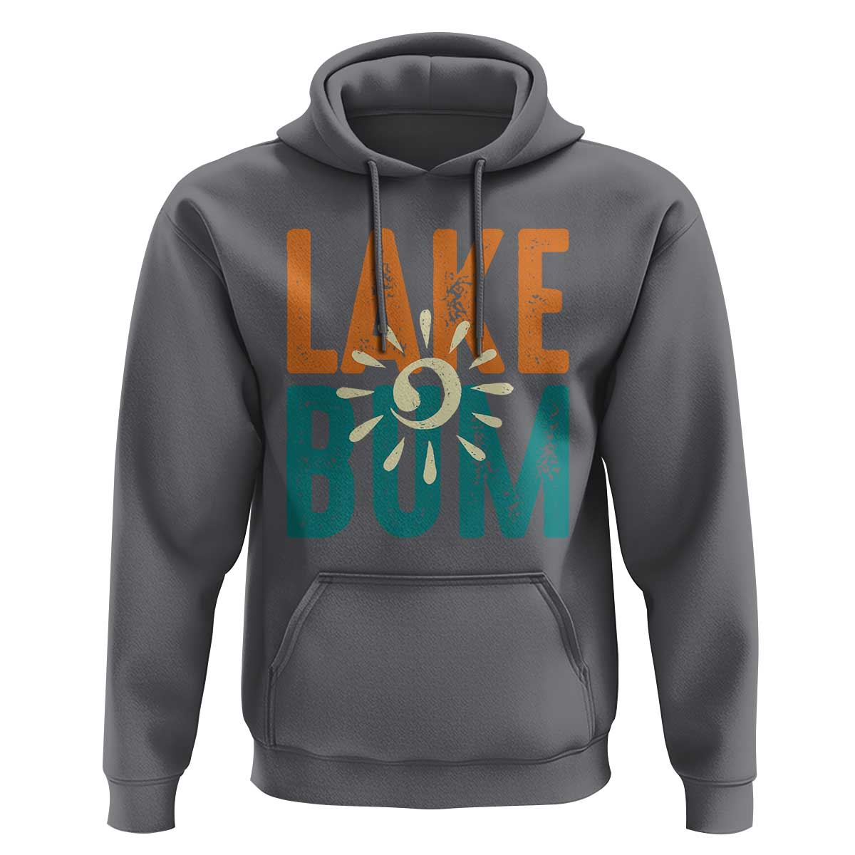 Funny Lake Bum Summer Vacation Hoodie Lake Life Sun Light - Wonder Print Shop