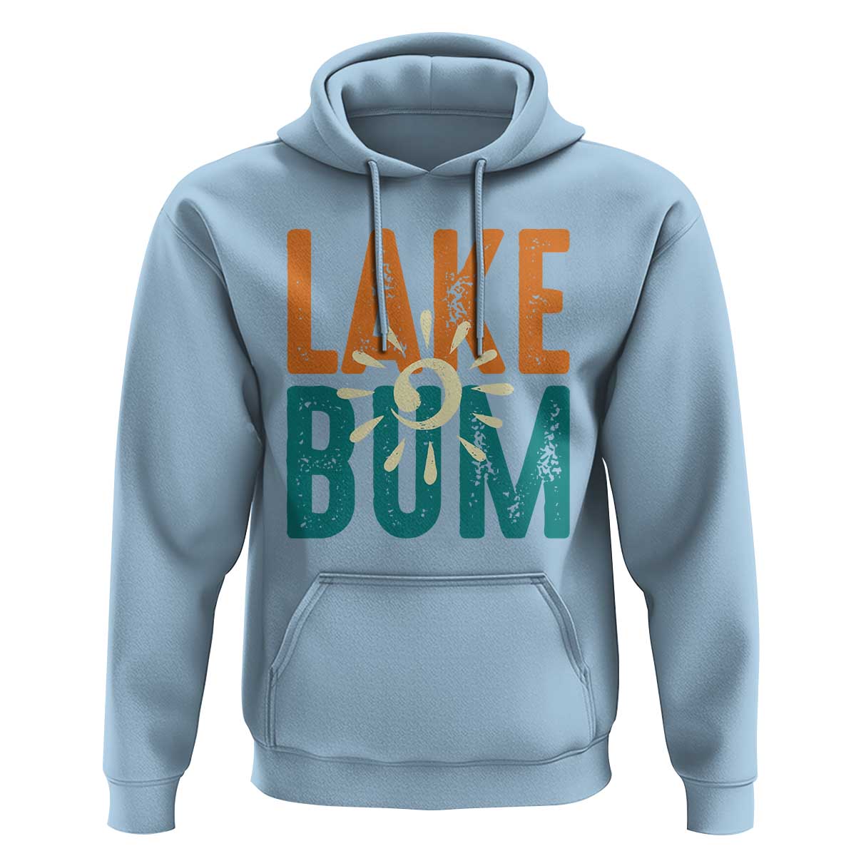 Funny Lake Bum Summer Vacation Hoodie Lake Life Sun Light - Wonder Print Shop