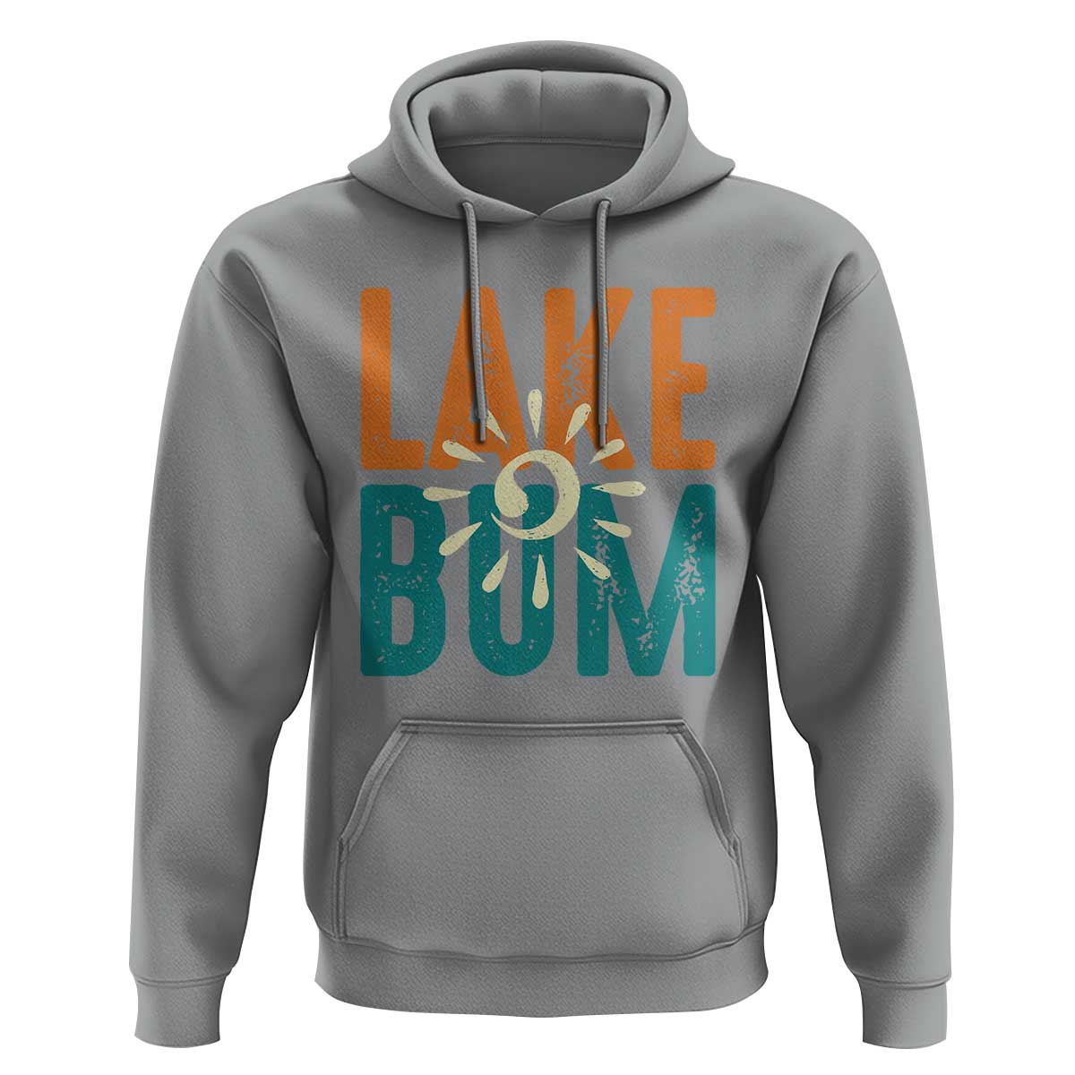 Funny Lake Bum Summer Vacation Hoodie Lake Life Sun Light - Wonder Print Shop