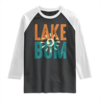 Funny Lake Bum Summer Vacation Raglan Shirt Lake Life Sun Light - Wonder Print Shop
