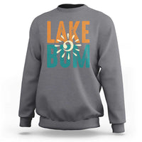 Funny Lake Bum Summer Vacation Sweatshirt Lake Life Sun Light - Wonder Print Shop