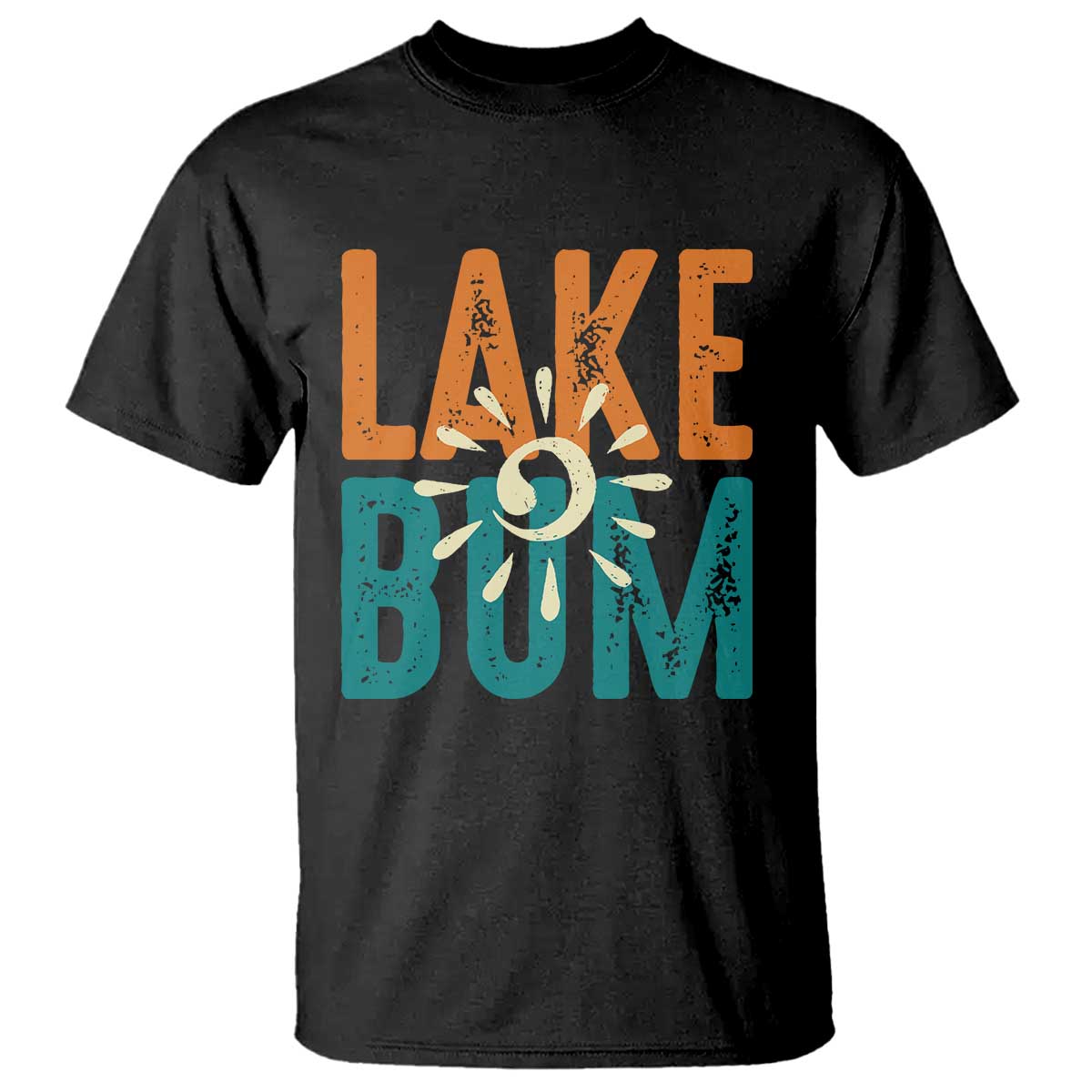 Funny Lake Bum Summer Vacation T Shirt Lake Life Sun Light - Wonder Print Shop