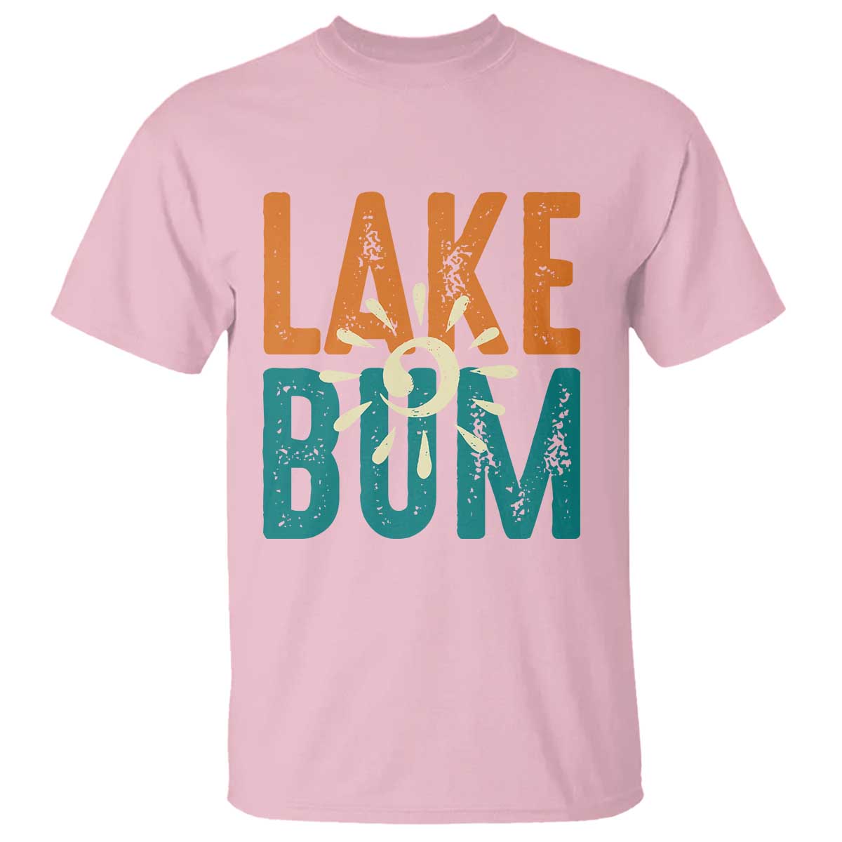 Funny Lake Bum Summer Vacation T Shirt Lake Life Sun Light - Wonder Print Shop