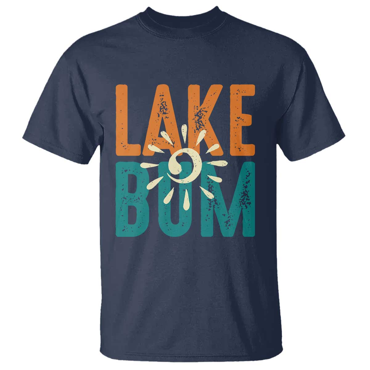 Funny Lake Bum Summer Vacation T Shirt Lake Life Sun Light - Wonder Print Shop