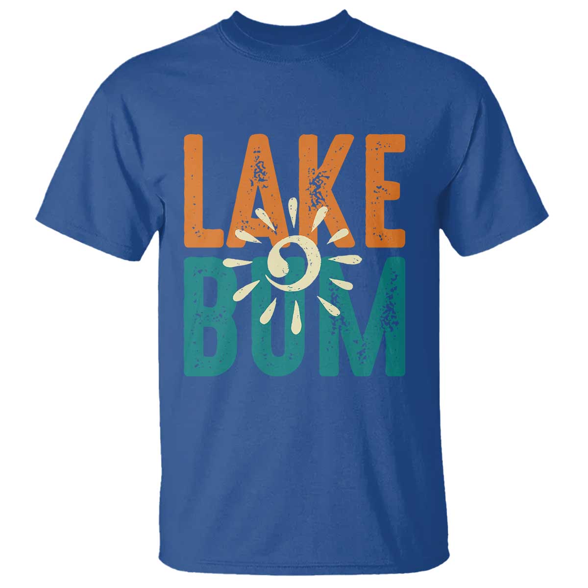 Funny Lake Bum Summer Vacation T Shirt Lake Life Sun Light - Wonder Print Shop