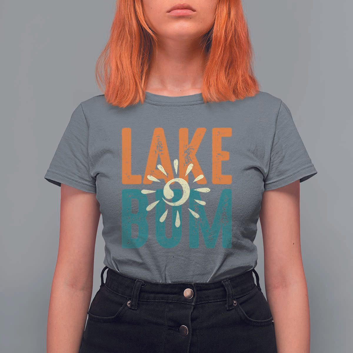 Funny Lake Bum Summer Vacation T Shirt For Women Lake Life Sun Light - Wonder Print Shop