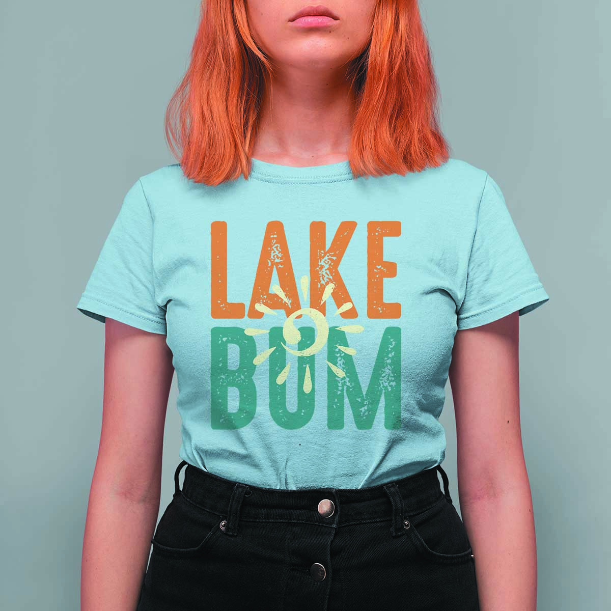 Funny Lake Bum Summer Vacation T Shirt For Women Lake Life Sun Light - Wonder Print Shop