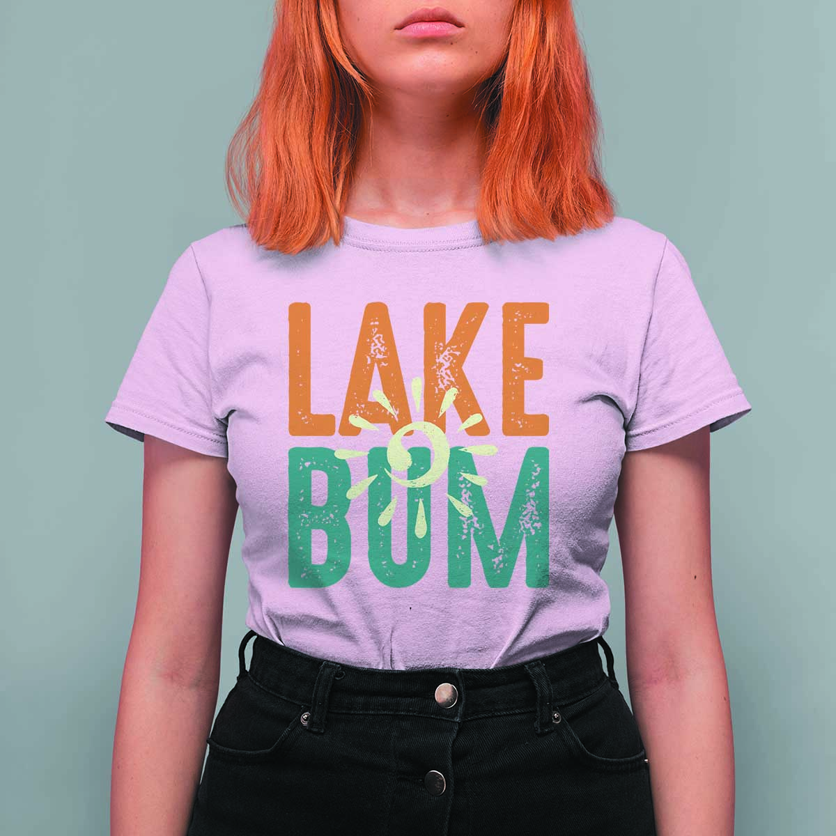 Funny Lake Bum Summer Vacation T Shirt For Women Lake Life Sun Light - Wonder Print Shop