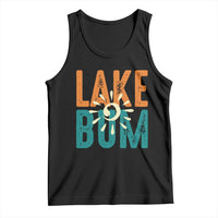 Funny Lake Bum Summer Vacation Tank Top Lake Life Sun Light - Wonder Print Shop