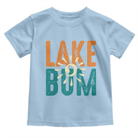 Funny Lake Bum Summer Vacation Toddler T Shirt Lake Life Sun Light - Wonder Print Shop