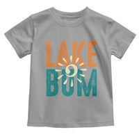 Funny Lake Bum Summer Vacation Toddler T Shirt Lake Life Sun Light - Wonder Print Shop