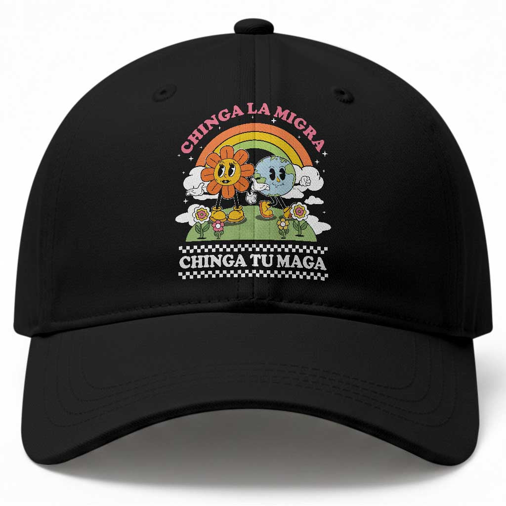 Chinga La Migra Chinga Tu Maga Baseball Cap Immigration Rights