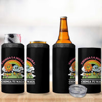 Chinga La Migra Chinga Tu Maga 4 in 1 Can Cooler Tumbler Immigration Rights - Wonder Print Shop