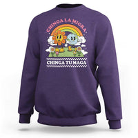 Chinga La Migra Chinga Tu Maga Sweatshirt Immigration Rights - Wonder Print Shop