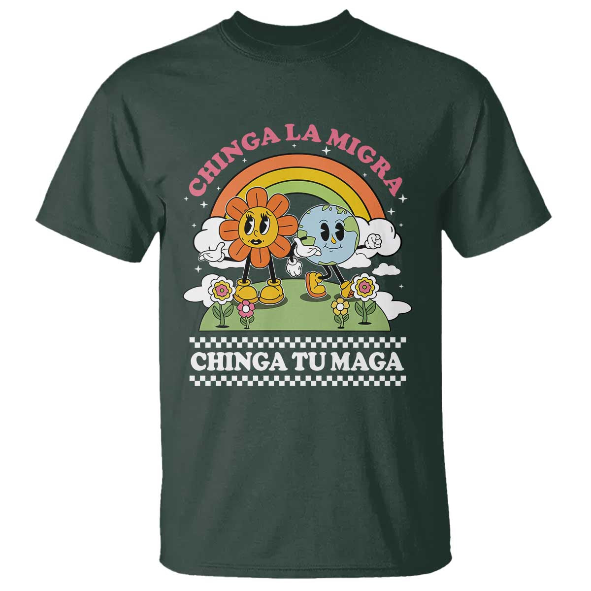 Chinga La Migra Chinga Tu Maga T Shirt Immigration Rights - Wonder Print Shop