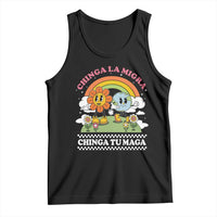 Chinga La Migra Chinga Tu Maga Tank Top Immigration Rights - Wonder Print Shop