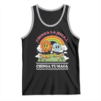 Chinga La Migra Chinga Tu Maga Tank Top Immigration Rights - Wonder Print Shop