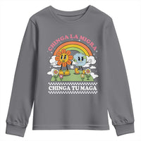 Chinga La Migra Chinga Tu Maga Youth Sweatshirt Immigration Rights - Wonder Print Shop