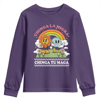 Chinga La Migra Chinga Tu Maga Youth Sweatshirt Immigration Rights - Wonder Print Shop