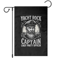 Funny Yacht Rock Captain Garden Flag Chief Party Officer Pontoon Boat Sailor - Wonder Print Shop
