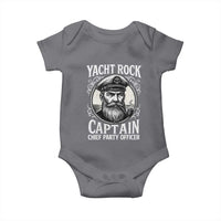 Funny Yacht Rock Captain Baby Onesie Chief Party Officer Pontoon Boat Sailor - Wonder Print Shop