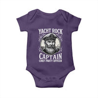 Funny Yacht Rock Captain Baby Onesie Chief Party Officer Pontoon Boat Sailor - Wonder Print Shop